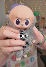 Lafufu doll in a clear box